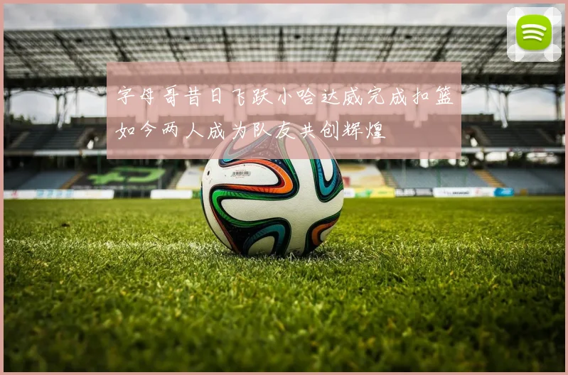字母哥昔日飞跃小哈达威完成扣篮如今两人成为队友共创辉煌